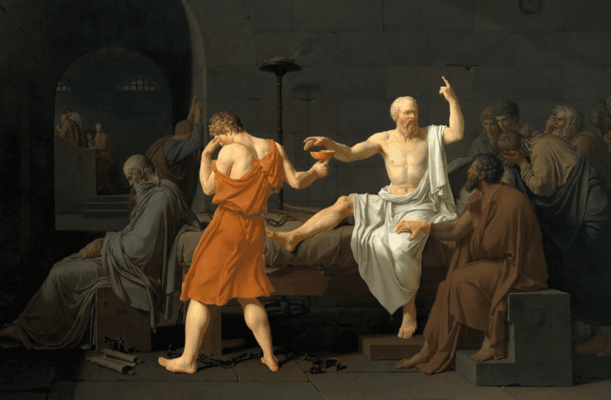 Sanat Tarihi Freya Art sokrates ölümü sokratesin savunması tablo sokrates ölümü tablosu