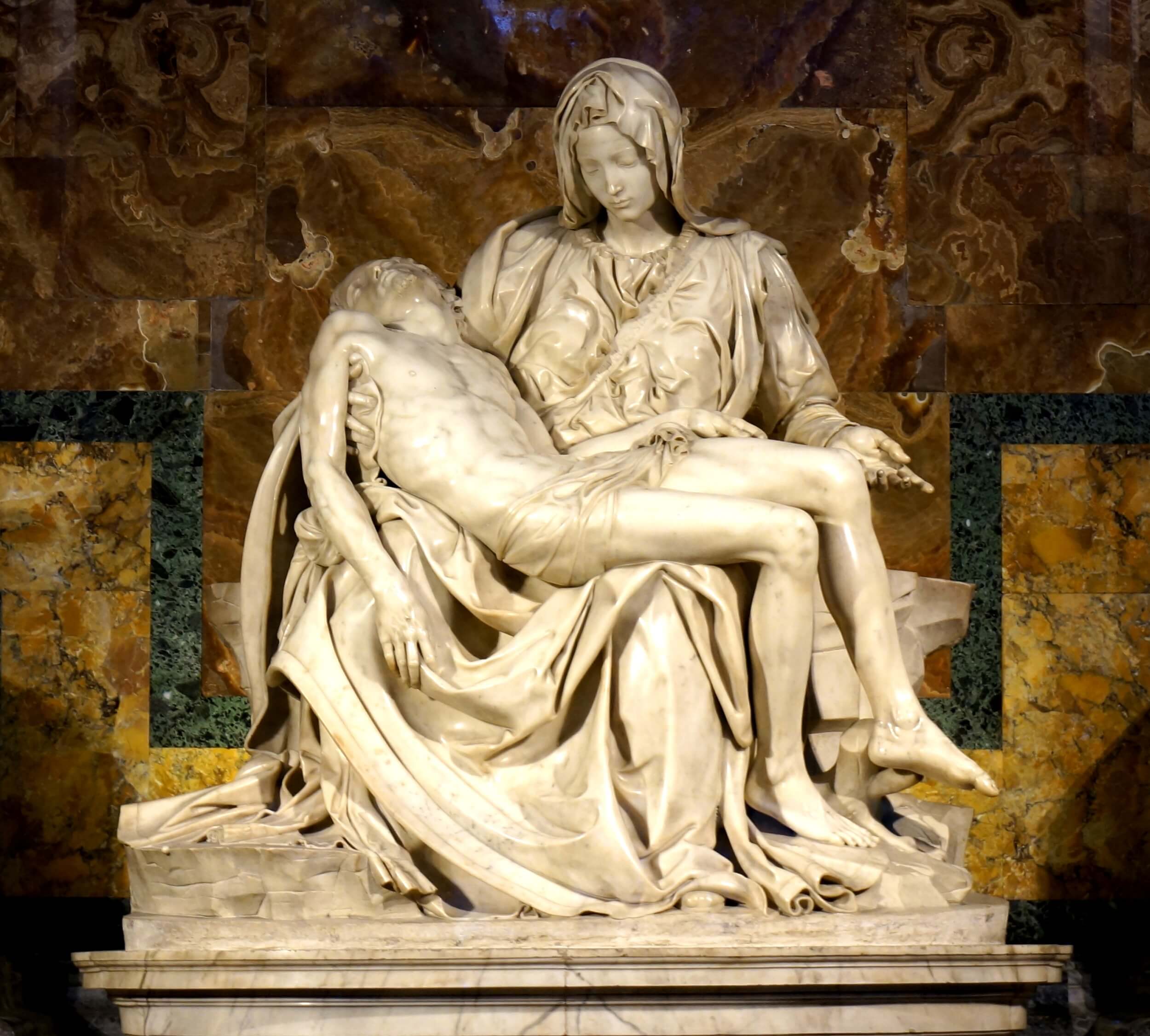 Michelangelo'nun İmzalı Tek Eseri: La Pieta Freya Art la pieta michelangelo michelangelo buonarroti michelangelo resimleri la pieta michelangelos art