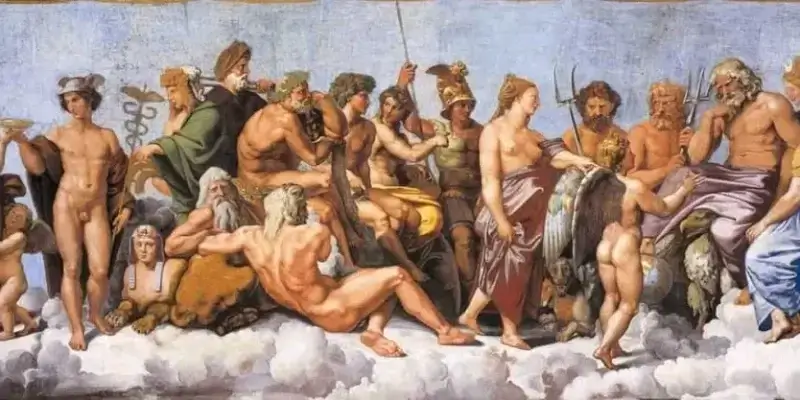 Yunan Mitolojisi Hakkında Kısa Bilgiler Freya Art Tanrı ve Tanrıçaların İlişkisi - Freya art