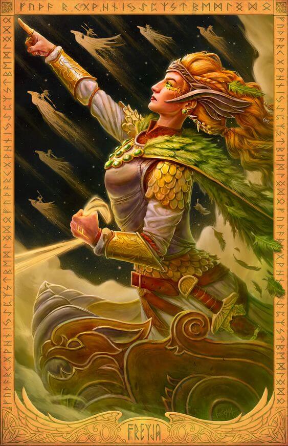 İskandinav Mitolojisinde Freya Tanrıçası Kimdir? Freya Art Güzellik ve Aşk Tanrıçası Freyja'nın Özellikleri Neler?