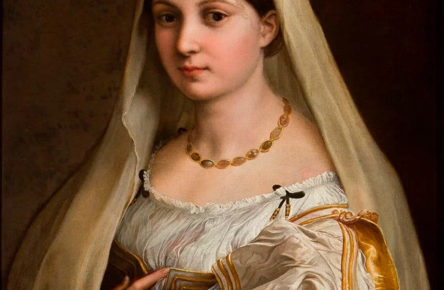 Sanat Tarihi Freya Art Raffaello Sanzio'nun Rönesans Eseri: La Velata