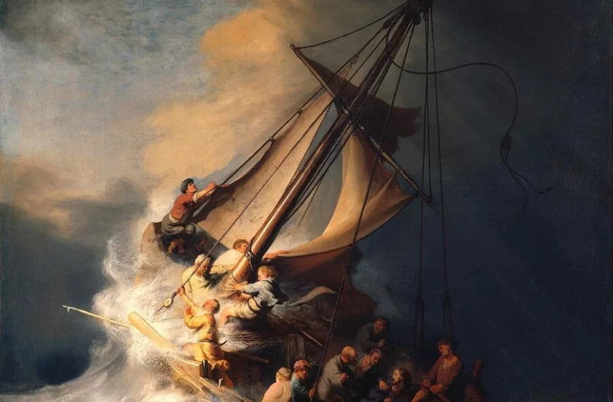 Sanat Tarihi Freya Art Rembrandt'ın Kayıp Tablosu: The Storm on the Sea of Galilee
