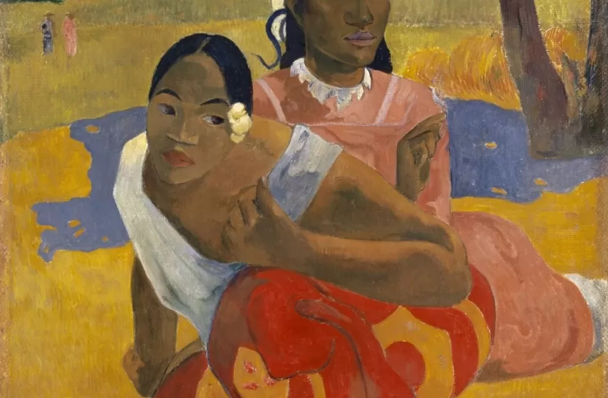 Sanat Tarihi Freya Art Nafea Faa Ipoipo (When Will You Marry?) - Paul Gauguin