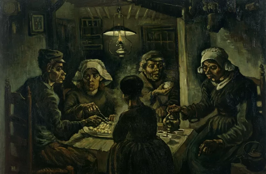 Sanat Tarihi Freya Art Vincent van Gogh'un "Patates Yiyenler" Eserini İnceliyoruz