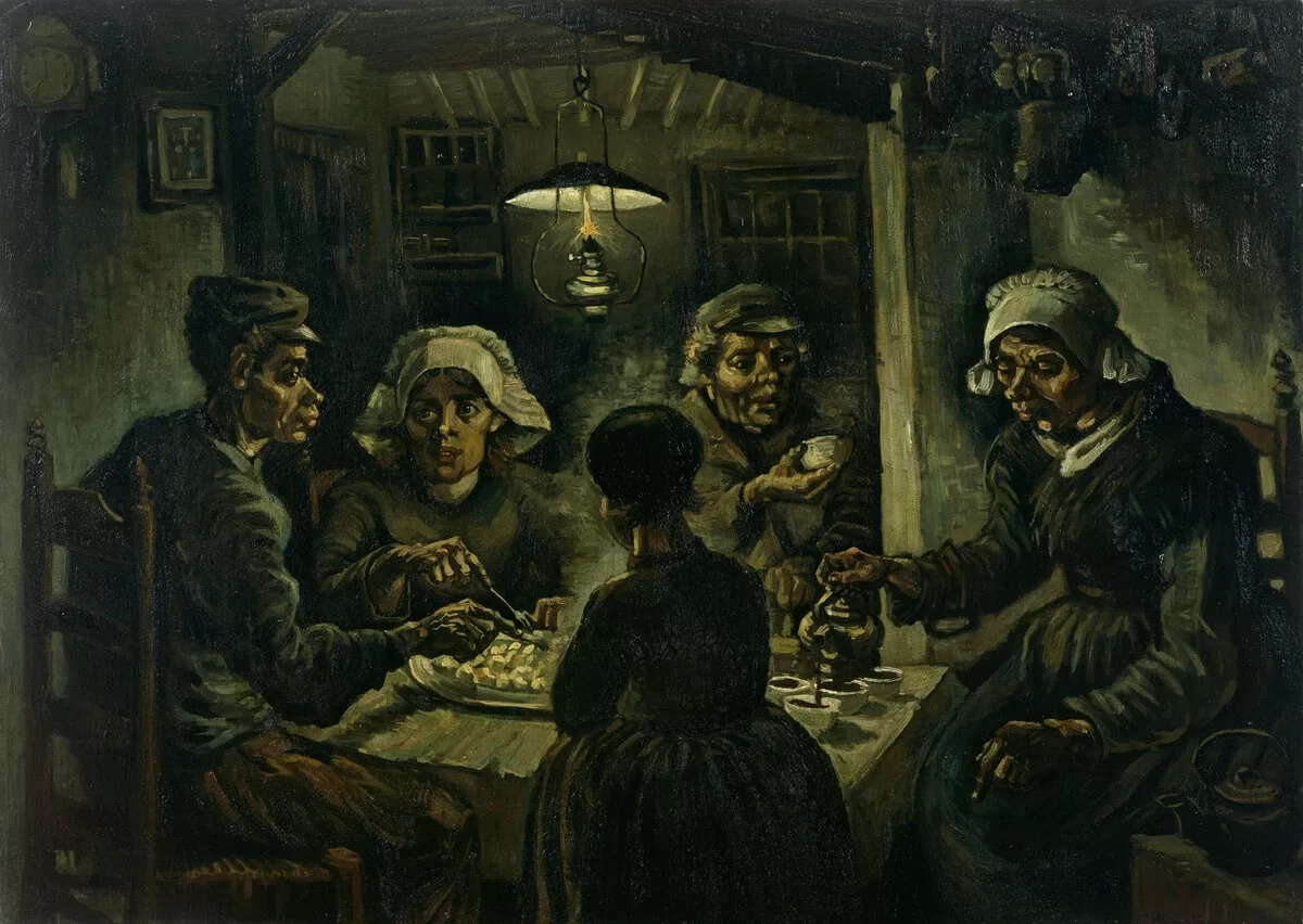Vincent van Gogh'un "Patates Yiyenler" Eserini İnceliyoruz