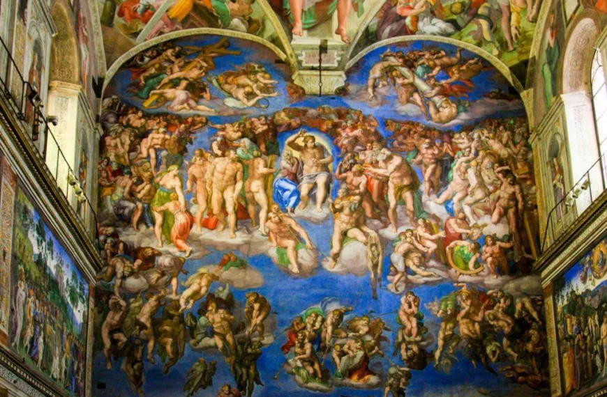 Sanat Tarihi Freya Art Michelangelo Sistine Şapeli'ni Nasıl Boyadı?