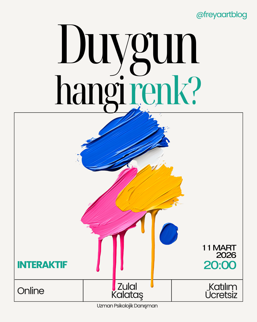 sanat etkinliği
